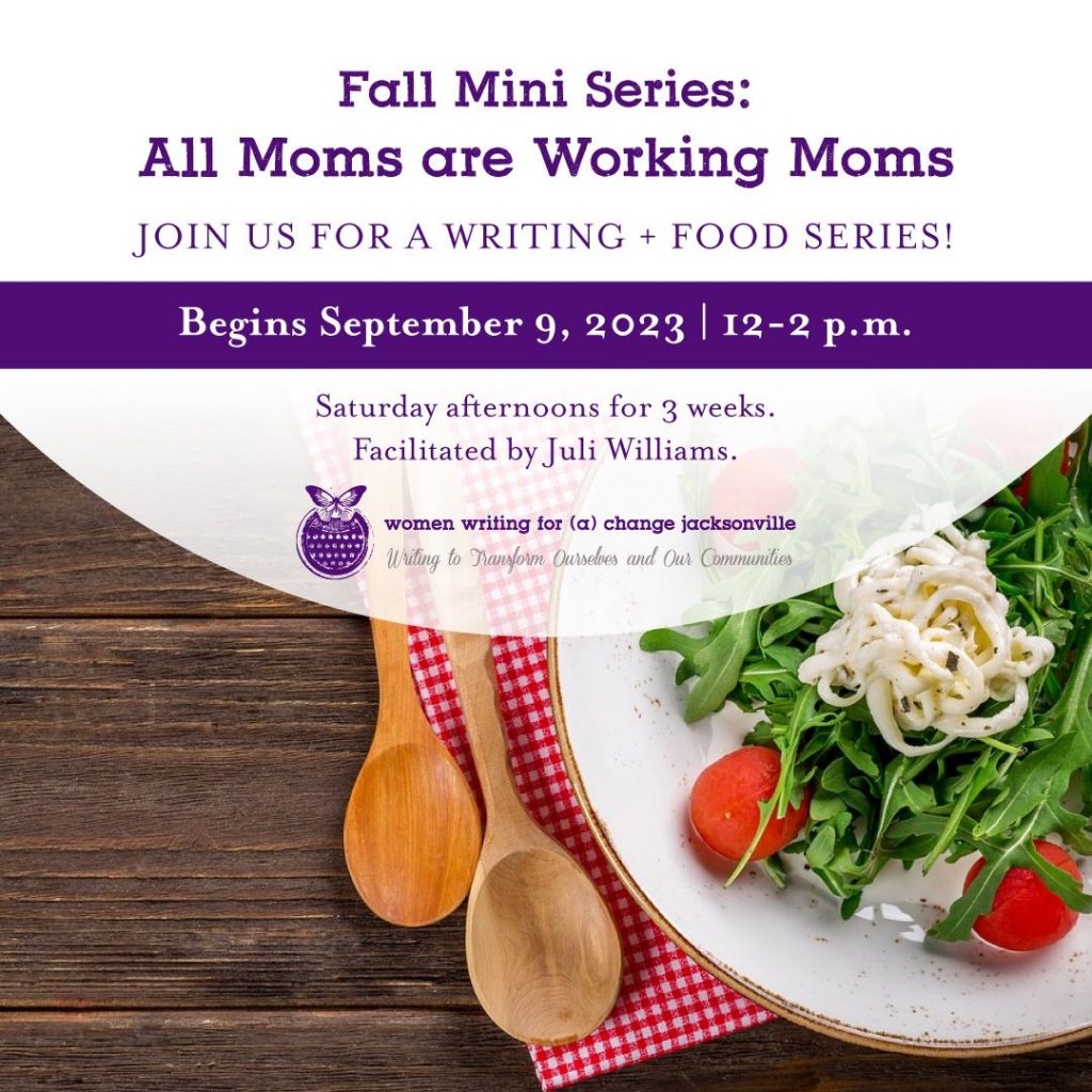 Fall Mini Series -- All Moms are Working Moms. Begins September 9, 2023, 12-2pm