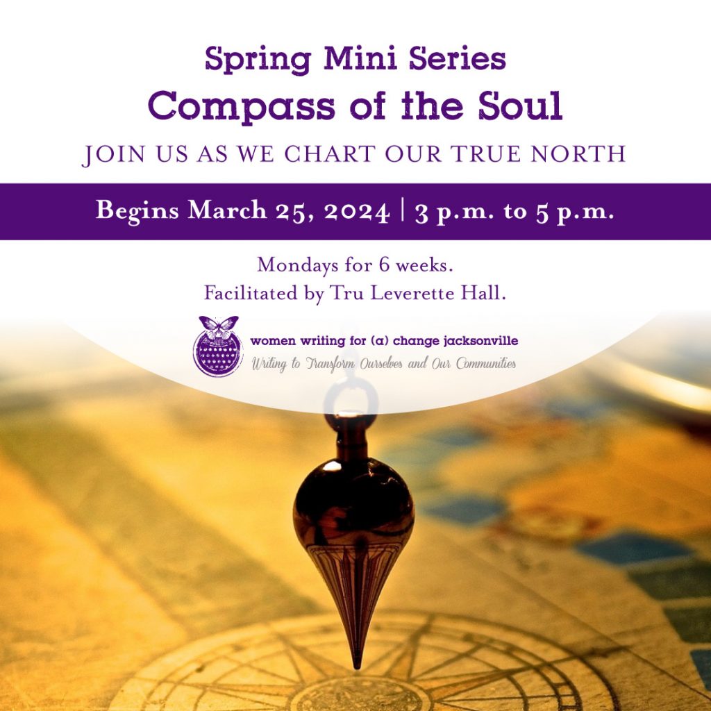 Spring Mini-Series: Compass of the Soul. Begins Marg 25, 2024, 3-5 pm.