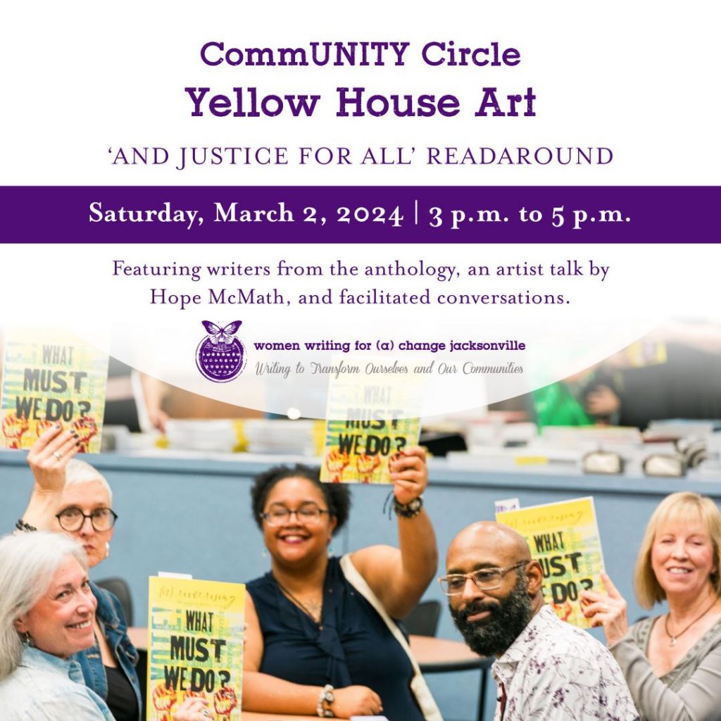 CommUNITY Circle
Yellow House Art
Saturday, March 2, 2024 | 3 p.m. to 5 p.m.