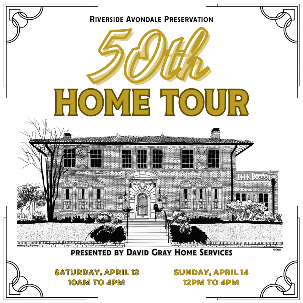 50th Home Tour; Saturday, April 13 10 am - 4 pm